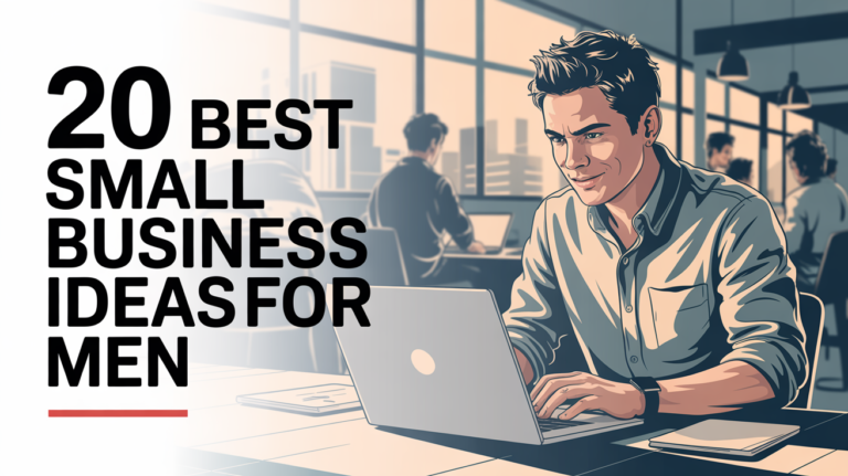 20 Best Small Business Ideas for Men to Start From Home in 2025